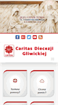 Mobile Screenshot of caritasgliwice.pl